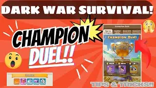 Dark War Survival | Champion Duel Pro Top Tips & Tricks to Win!
