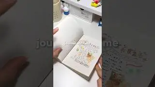 back with another journal with me! 🍮 ⋆˚࿔ #journal #journaling #journalwithme #asmr #shorts #short