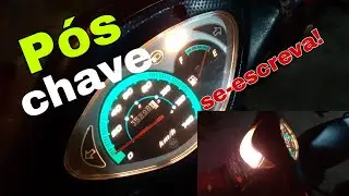 Como Fazer Pós Chave no Painel da Biz 125 e No Farol.