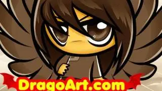 How to Draw Chibi Fang, Fang, Maximum Ride, Step by Step