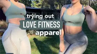 teeny tiny bb Love Fitness apparel haul 💙