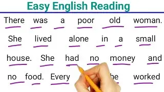 English Reading Practice| Zero से अंग्रेजी पढ़ना कैसे सीखें | Learn English | Speak English| Reading