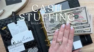 Cash Envelope Stuffing | Into Bills + Sinking Funds | No&ordm;4