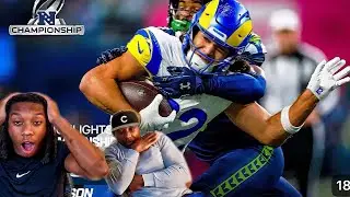 Old Head Reacts To Rams vs Seahawks Game Highlights | 2025 NFL Season NFC Championship!
