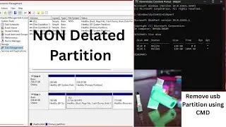 Can't Delete USB Partition? Fix It Using CMD