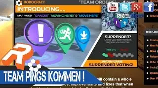 Robocraft - Team Pings, Anti Leaver, Garagenzeugs [german]
