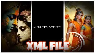 ONLY HARE KRISHNA HARE RAMA || FREE XML FILE || TRENDING || RAM NAVAMI SPECIAL || ALIGHT MOTION