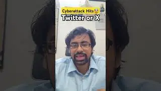 Cyberattack Hits Twitter (X)  #CyberAttack #Twitter #X #CyberSecurity #Hacking #TechNews #DataBreach