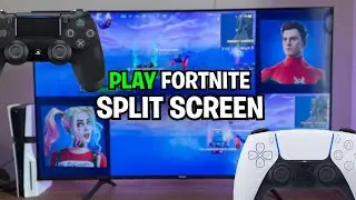 How To Play Fortnite Split Screen On PS5 In Minutes 