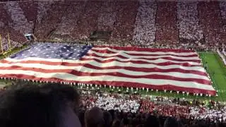 Oklahoma v Ohio State - National Anthem and C-17 flyover