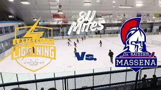 8U Mite Hockey-Louisville Lightning Vs. Massena Junior Raiders