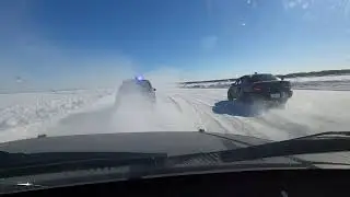 NASCC ICE RACING Cooking lake Alberta Canada feb27,2021 - race 2