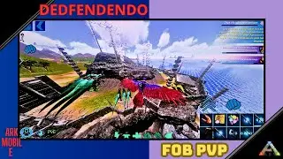 1 V4 DEFENDENDO FOB ark mobile #pvp  #arksurvivalevolved #pvp servidor [tropa do dolar] Brasil