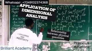 Dimensional Analysis | Finding the Relationship Between Velocity, wavelength, Density and Pressure.