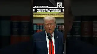 Great leader: Trump lauds Prez Javier Milei as he hints towards free trade agreement with Argentina