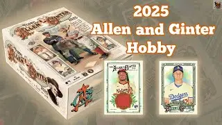 Набор Allen & Ginter Hobby Box 2025 года 🔥🚨 Никогда не знаешь, что тебе выпадет…