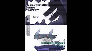 F (Alphabet lore) VS 4 (Number lore) #vsedit