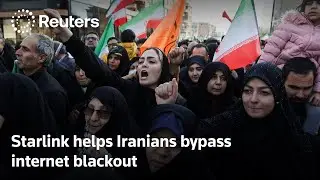 Musk's Starlink helps Iranians skirt internet blackout, sources say | REUTERS