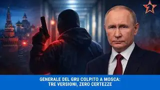 Generale del GRU colpito a Mosca: tre versioni, zero certezze