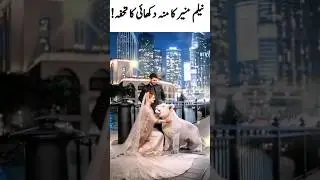 Neelam Muneer moo dekhai, first pet after Wedding with Husband#Neelam Muneer#weddingvideo#romantic