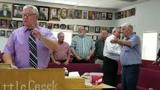 Little Creek Old Regular Baptist church service closing 4-24-2022