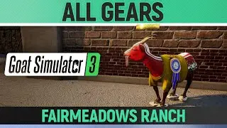 Goat Simulator 3 - All Goat Gear Pickups - Fairmeadows Ranch