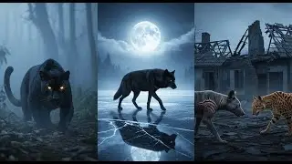 🌌 Ghosts of the Wild &mdash; Black Panther, Wolf & Forgotten Village Beasts