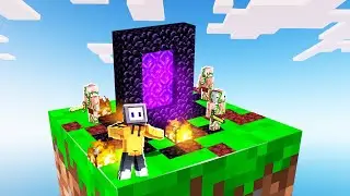 WE ENTERED THE NETHER IN ONE BLOCK