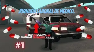 Dia #1 Trabajando De Medico👨‍⚕️ Hasta Ser, - SAPD 👮🔥 En  - NESHY RP- Azu_Huemes -