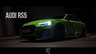 Audi RS5 Coupe | Street night race | Car music video 4K