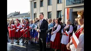 Spotkanie Prezydenta RP z mieszkańcami Pajęczna
