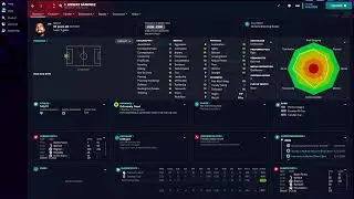 Robert S&aacute;nchez in FM23 Full Player profile