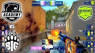 FURIA Academy vs BIG Academy - WePlay Academy League Season 1 | CSGO HIGHLIGHTS