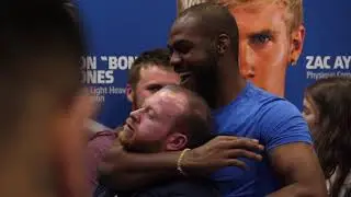 Chi Lewis-Perry beefs with Jon Jones at Bodypower UK 2019