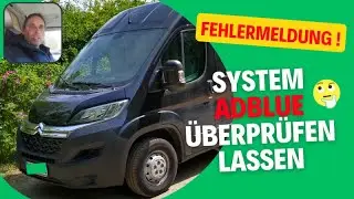 Citroën Jumper System AdBlue überprüfen Fehlermeldung! 😲 Ein bekannter Fehler bei Citroën.