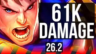 GAREN vs DR. MUNDO (TOP) | 61K damage | EUW Diamond | 26.2