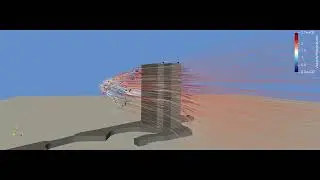 CFD simulation of wind flow in urban environment