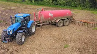 Slurry 2023 ~ 4500 + 3500 Gallon Tanker ~ Moneydurtlow Agri
