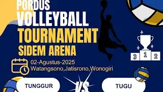 LIVE STREAMING BOLA VOLI PORDUS DESA WATANGSONO(TUNGGUR VS TUGU)
