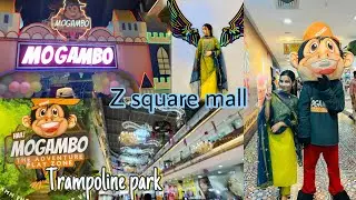 Z square mall vlog 😁 // trampoline park || game gone || mogambo || kanpur ka sabse Bada mall
