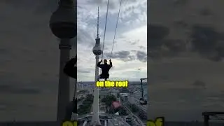 This Swing Is on Top of a Berlin Skyscraper! 😮| Travel Tip