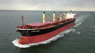 DJI Mavic 2 Pro - Bulk Carrier THOR INSUVI Outbound From Lough Foyle