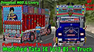 Modified Tata SE 1613 BS-4 Truck Mod For Bussid - Download Se Tata Truck Livery - HP New Truck Mod 💥