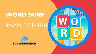 Word Surf - Word Game levels 171-180 ENGLISH