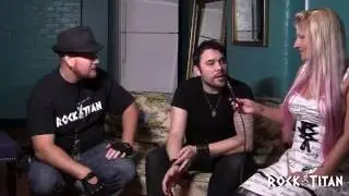 Chris Taylor Brown of TRAPT interviews with ROCK TITAN TV at Make American Rock Again tour in Philly