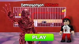 [VECNA] STRANGER THINGS PRISON RUN! (OBBY) - Dustin Escapes Vecna! | Goat Gaming