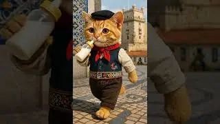 Kitten cat in Portugal 🇵🇹 #cat #portugal #catvideos #catshorts