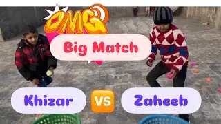 Big Running  Match with Khizar VS Zaheeb #viral #games 