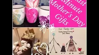 Last Minute Mother's Day Gift Ideas | Easy Quick DIY Gifts