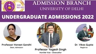 DU Webinar for CUET UG 2022 Students | CUET Update